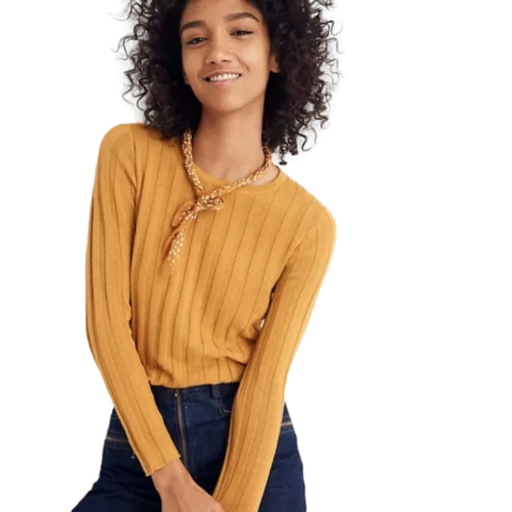 Madewell Clarkwell Pullover Sweater sz XS - Good Condition